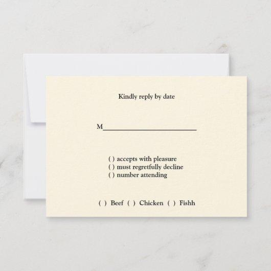 Bois rustique, Vin, Pays, Réponse Mariage (Dos)