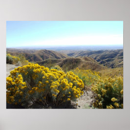 Boise Foothills Poster