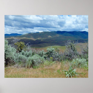 Boise Foothills Poster