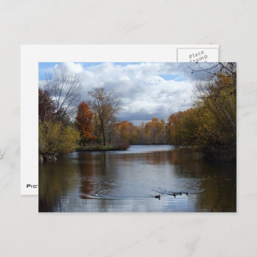 Boise Herfst briefkaart (Voorkant / Achterkant)