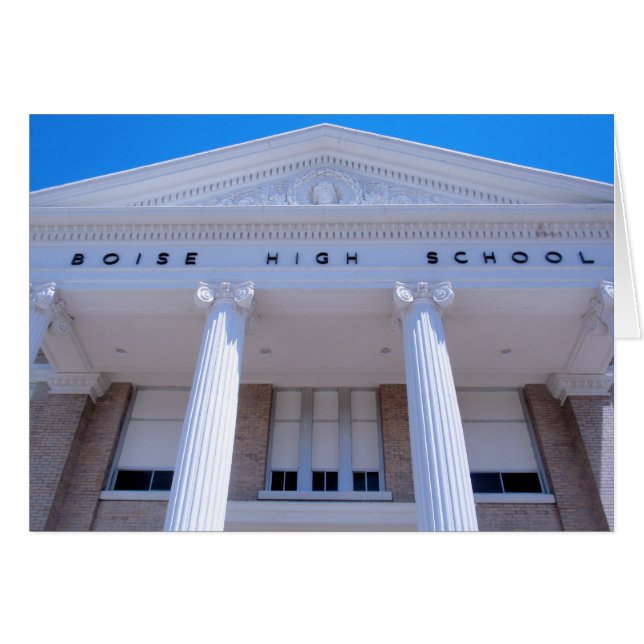 Boise High School (Voorkant Horizontaal)