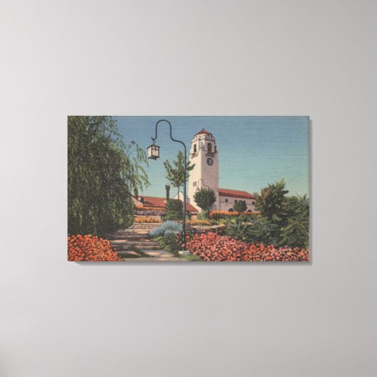 Boise, ID - Uitzicht van de Stille Oceaan van de U Canvas Afdruk (Voorkant)