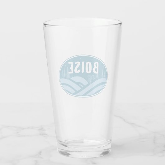 Boise Idaho buiten Glas (Achterkant)