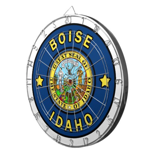 Boise Idaho Dartbord (Voorkant Rechts)
