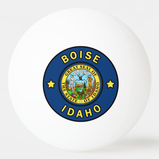 Boise Idaho Pingpongballen (Voorkant)