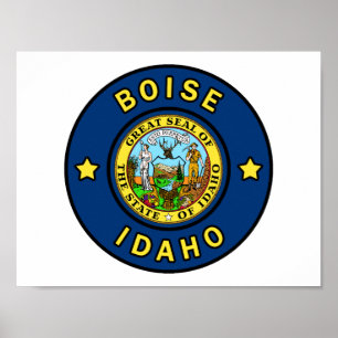 Boise Idaho Poster