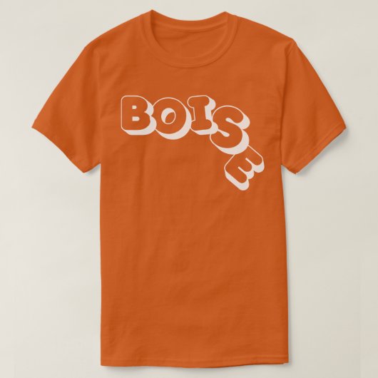 Boise Idaho TShirt 18 (Design devant)