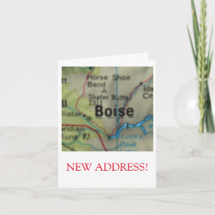 Boise New Address Notice Aankondiging