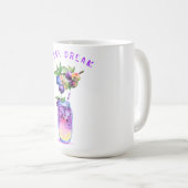 Boisson Blueberry fraîche Design Café Mug (Devant droit)