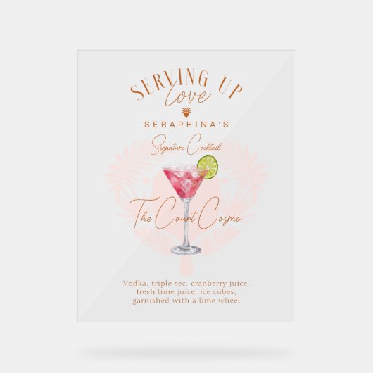 Boisson Cocktail Aquarelle Enterrement de Vie de J (Recto)