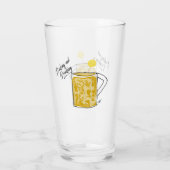 Boisson de verre de Pickleball (Dos)