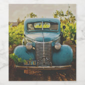 BOISSON DE VIN FERME ÉTIQUETTE (Étiquettes simples)