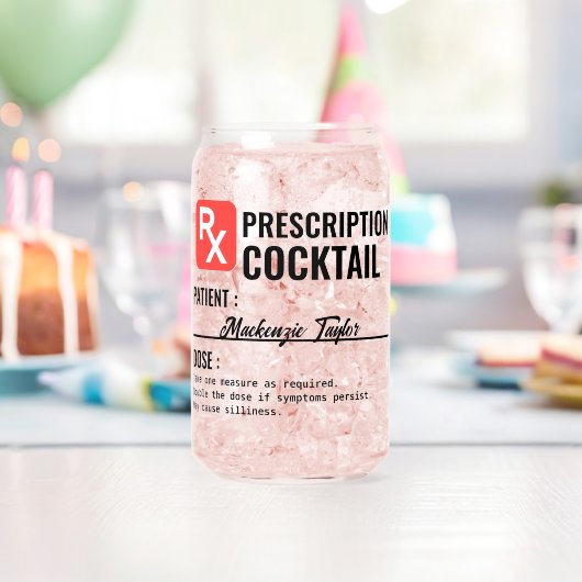 Boisson d'ordonnance sur la nouveauté personnalisé (Insitu (Anniversaire))