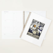 Boisson Halloween squelette Vintage Party (Devant avec enveloppe)