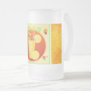 Boisson Jus Froid Boisson Jaune Mug Frosted