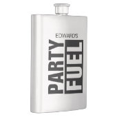 Boisson personnalisée flacon de hanche cadeau avec (Droite)