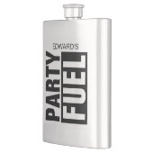 Boisson personnalisée flacon de hanche cadeau avec (Gauche)