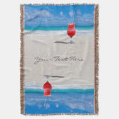 Boisson sur la couverture faite sur commande de (devant Vertical)