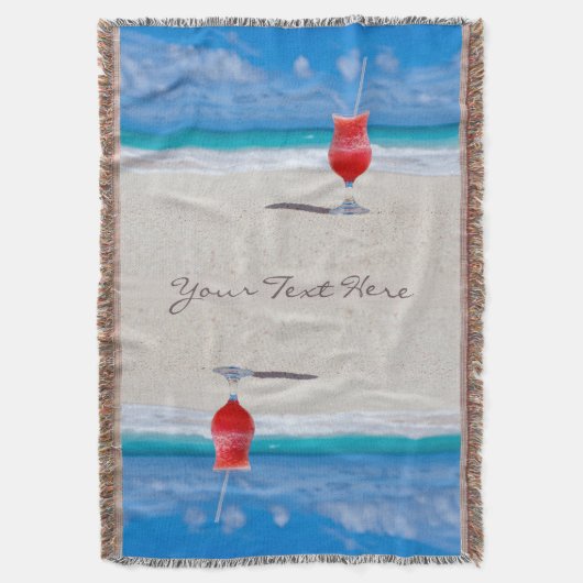 Boisson sur la couverture faite sur commande de (devant Vertical)