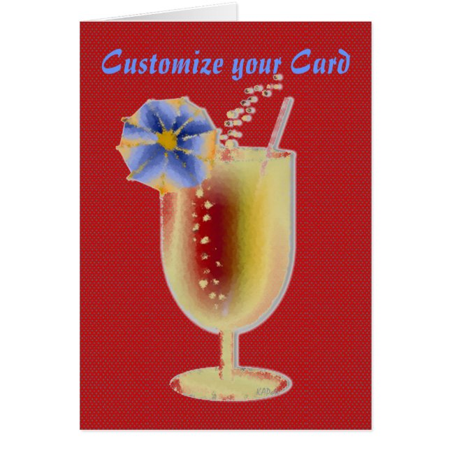 Boisson tropicale (personnaliser) (Devant)