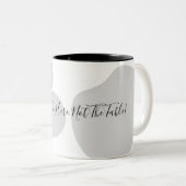 Boissons Aller ici, pas la table! mug Citer drôle (Devant droit)