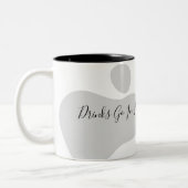 Boissons Aller ici, pas la table! mug Citer drôle (Gauche)