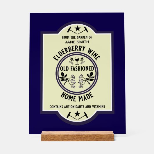 Boissons d'airelles maison sur mesure (Recto)