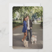 Boissons et vaches Répétition Dîner Invitation (Dos)