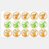 Boissons Étiquettes et collants (Feuille)