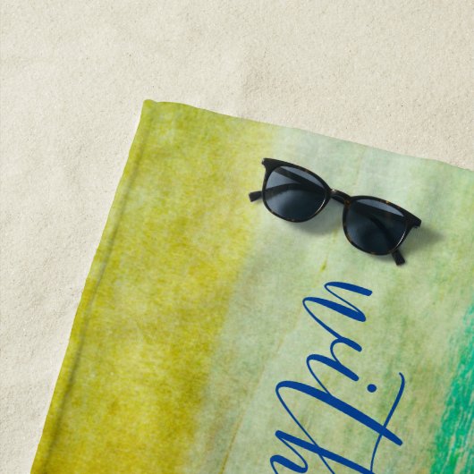 Boissons tropicales Plush extra Grand Serviette de (En situation)