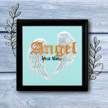 Boîte à bijoux Christian Angel Wings<br><div class="desc">Christian Angel Wings Jewelry Box par ArtMuvz Illustration. Rapprocher des cadeaux et des vêtements d'anges personnalisables.Les cadeaux d'anges sont une façon réfléchie et significative de montrer à quelqu'un qui vous intéresse. Que vous cherchiez un cadeau pour un ami, un membre de la famille ou un proche, il y a un...</div>