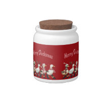 Bonbons de Noël/Cookie Jar Merry Ducksmas