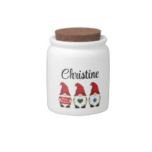 Confiture de bonbons personnalisée à thème de Noël