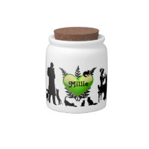 Kitty Treat Jar ou Small Cat Storage