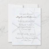 Boîte à cadeaux Blue Starfish Douche Invitations (Dos)