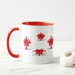 Boîte à Cadeaux de Noël Tasse