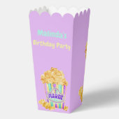 Boite à maïs populaire d'anniversaire Aquarelle Ma (Verso)