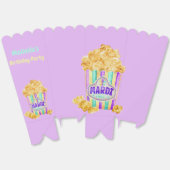 Boite à maïs populaire d'anniversaire Aquarelle Ma (Déplié)