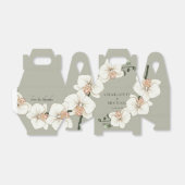 Boite à Mariage floral Geschenkschachtel (Déplié)