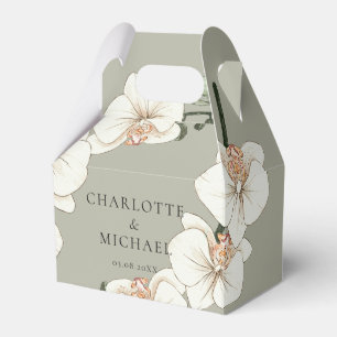 Boite à Mariage floral Geschenkschachtel