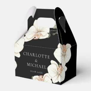 Boite à Mariage floral Geschenkschachtel