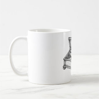 Boîte à musique victorienne gravure vintage mug an