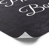 Boîte à photos de mariage avec panneau de tableau  (Coin)