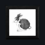 Boîte À Souvenirs Aquarelle Rabbit, Année du lapin 2023<br><div class="desc">Aquarelle Rabbit,  Année du lapin 2023 boîte cadeau</div>