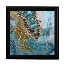 Boite à bijoux en bois Boîte à saké géométrique Ab