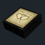 Boîte À Souvenirs Boîte à cadeaux du 50e anniversaire de Mariage<br><div class="desc">Un design d'images Digitalbcon avec un thème de couleur or avec une variété d'images, de formes, de motifs, de styles et de polices personnalisés dans cette boîte à cadeaux unique "Golden Mariage Anniversary Gift Box". Cette conception colorée et élégante est assortie de formes personnalisables et de lettres textuelles qui conviennent...</div>