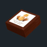 Boîte À Souvenirs Boîte cadeau drôle avec canard heureux - Texte per<br><div class="desc">Boîtes cadeaux amusantes avec Canard Jouer Wink Joyeux Smile Dessin et texte - Choisissez / Ajoutez votre texte unique / Police / Couleur - Faites votre boîte cadeau spéciale - Redimensionnez et déplacez ou supprimez et ajoutez des éléments / image avec l'outil de personnalisation ! - Dessin et design par...</div>