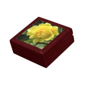Boîte À Souvenirs Boîte-cadeau en bois de rose jaune (Côté)