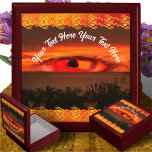 Boîte À Souvenirs Boîte de conservation Sunset Eye 2106<br><div class="desc">Peinture Collection "Sunset Eye 2106" Personnalisez la page du produit ou cliquez sur le bouton "Personnaliser" pour obtenir plus d'options de conception. Design créé à partir de ma peinture "Sunset Eye 2106" capturant un coucher de soleil du balcon de mes amis et imaginait cet oeil dans la formation de nuages....</div>