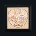 Boîte À Souvenirs Cherub Angel Heart<br><div class="desc">Cherub Angel Heart Keepsakbox, vêtements Angel, t-shirts Angel, cadeaux de mariage Angel par ArtMuvz Illustration. assortis vêtements Angel et cadeaux. Les cadeaux d'anges sont une façon réfléchie et significative de montrer à quelqu'un qui vous tient à coeur. Que vous cherchiez un cadeau pour un ami, un membre de la famille...</div>